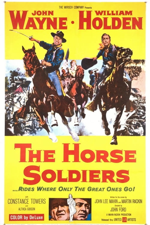 The Horse Soldiers - Movie Poster The Horse Soldiers - Movie Poster