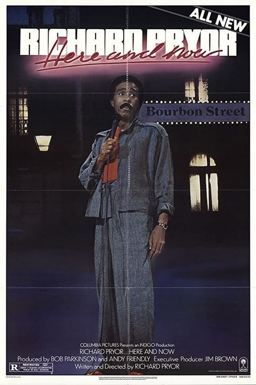 Richard Pryor: Here and Now - Movie Poster Richard Pryor: Here and Now - Movie Poster