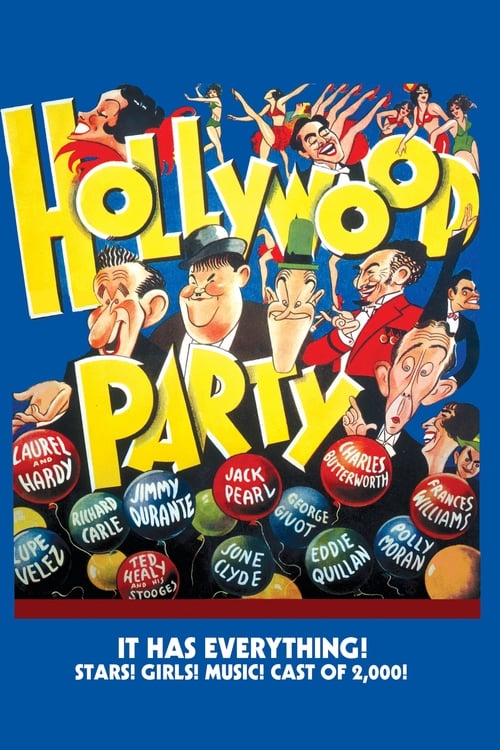 Hollywood Party - Movie Poster Hollywood Party - Movie Poster