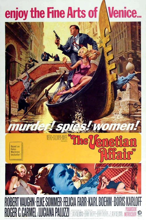 The Venetian Affair - Movie Poster