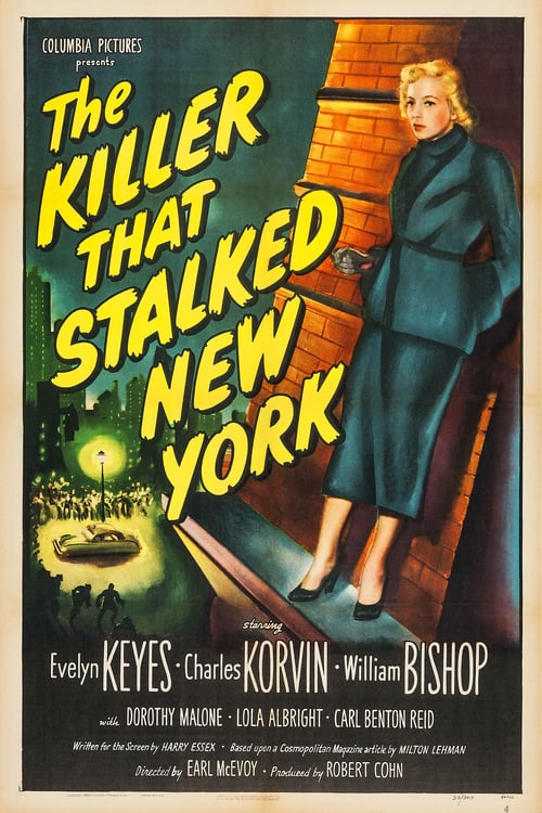 The Killer That Stalked New York - Movie Poster The Killer That Stalked New York - Movie Poster