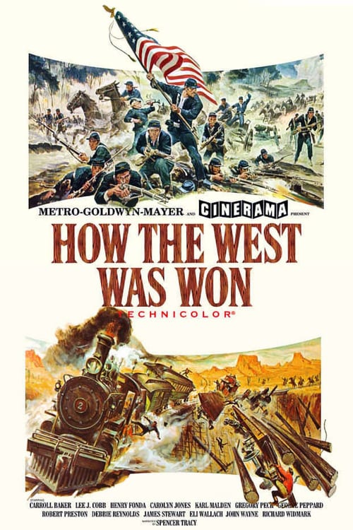 How the West Was Won - Movie Poster How the West Was Won - Movie Poster