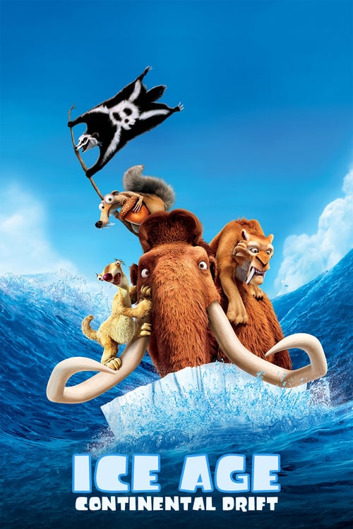 Ice Age: Continental Drift - Movie Poster Ice Age: Continental Drift - Movie Poster