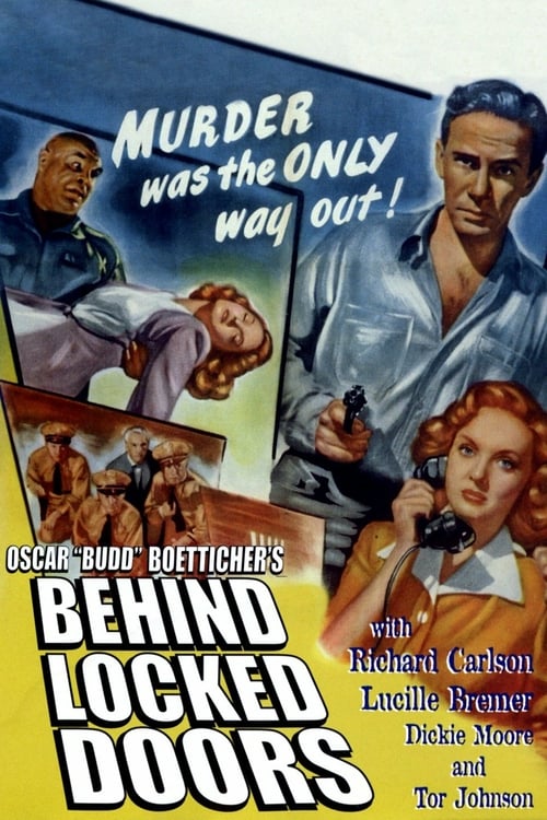 Behind Locked Doors - Movie Poster Behind Locked Doors - Movie Poster