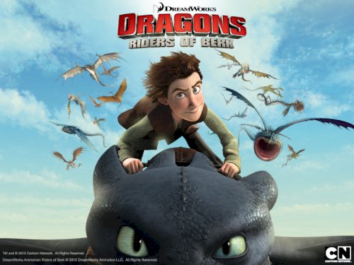 Dragons: Riders of Berk - Movie Poster Dragons: Riders of Berk - Movie Poster