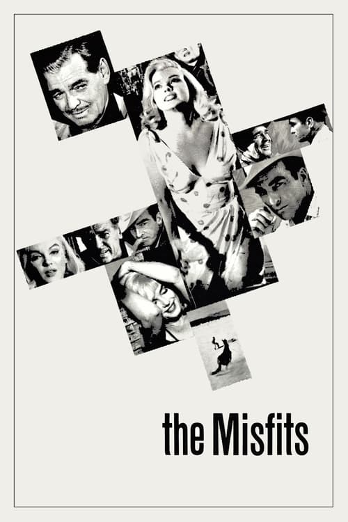 The Misfits - Movie Poster The Misfits - Movie Poster