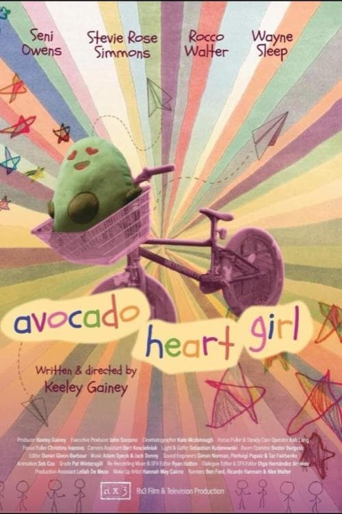 Avocado Heart Girl - Movie Poster Avocado Heart Girl - Movie Poster