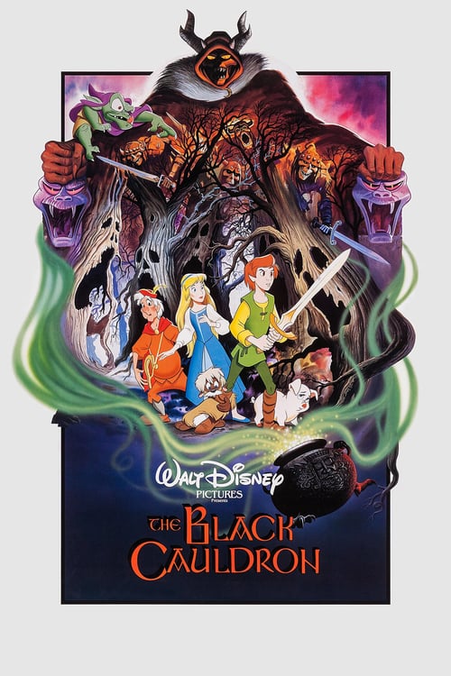 The Black Cauldron - Movie Poster The Black Cauldron - Movie Poster