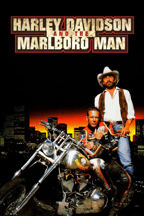 Harley Davidson and the Marlboro Man - Movie Poster Harley Davidson and the Marlboro Man - Movie Poster