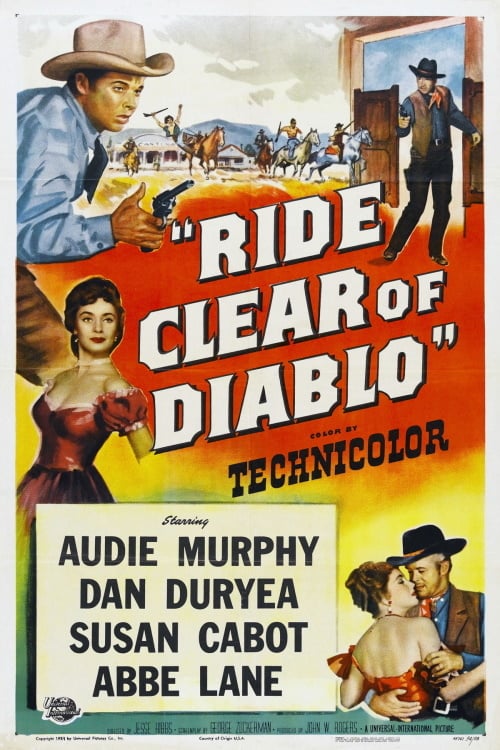 Ride Clear of Diablo - Movie Poster Ride Clear of Diablo - Movie Poster