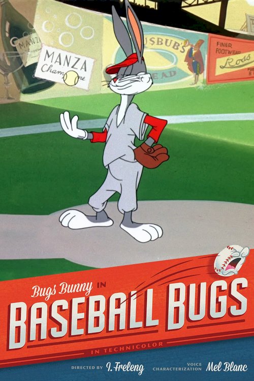 Baseball Bugs - Movie Poster Baseball Bugs - Movie Poster
