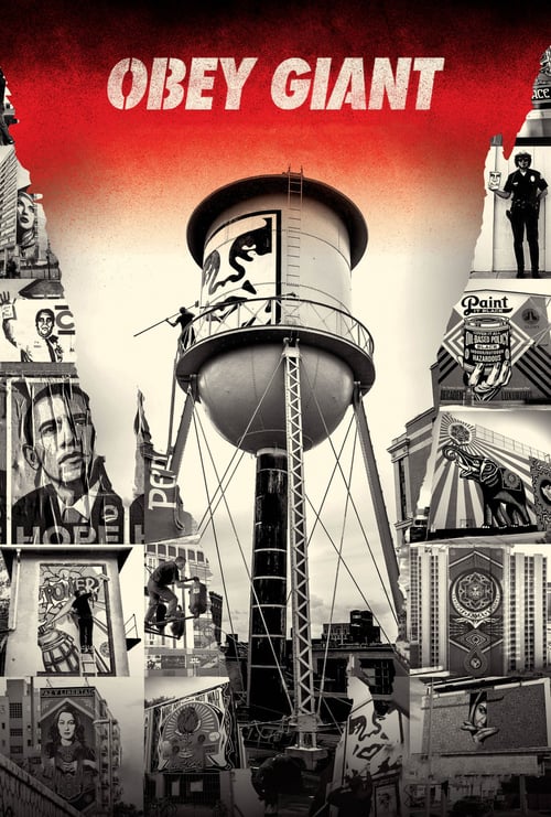 Obey Giant - Movie Poster Obey Giant - Movie Poster