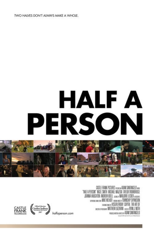 Half a Person - Movie Poster Half a Person - Movie Poster