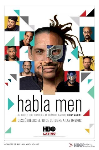 Habla Men - Movie Poster Habla Men - Movie Poster