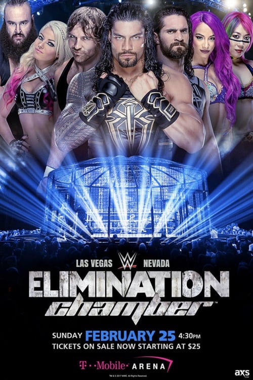 WWE Elimination Chamber 2018 - Movie Poster WWE Elimination Chamber 2018 - Movie Poster