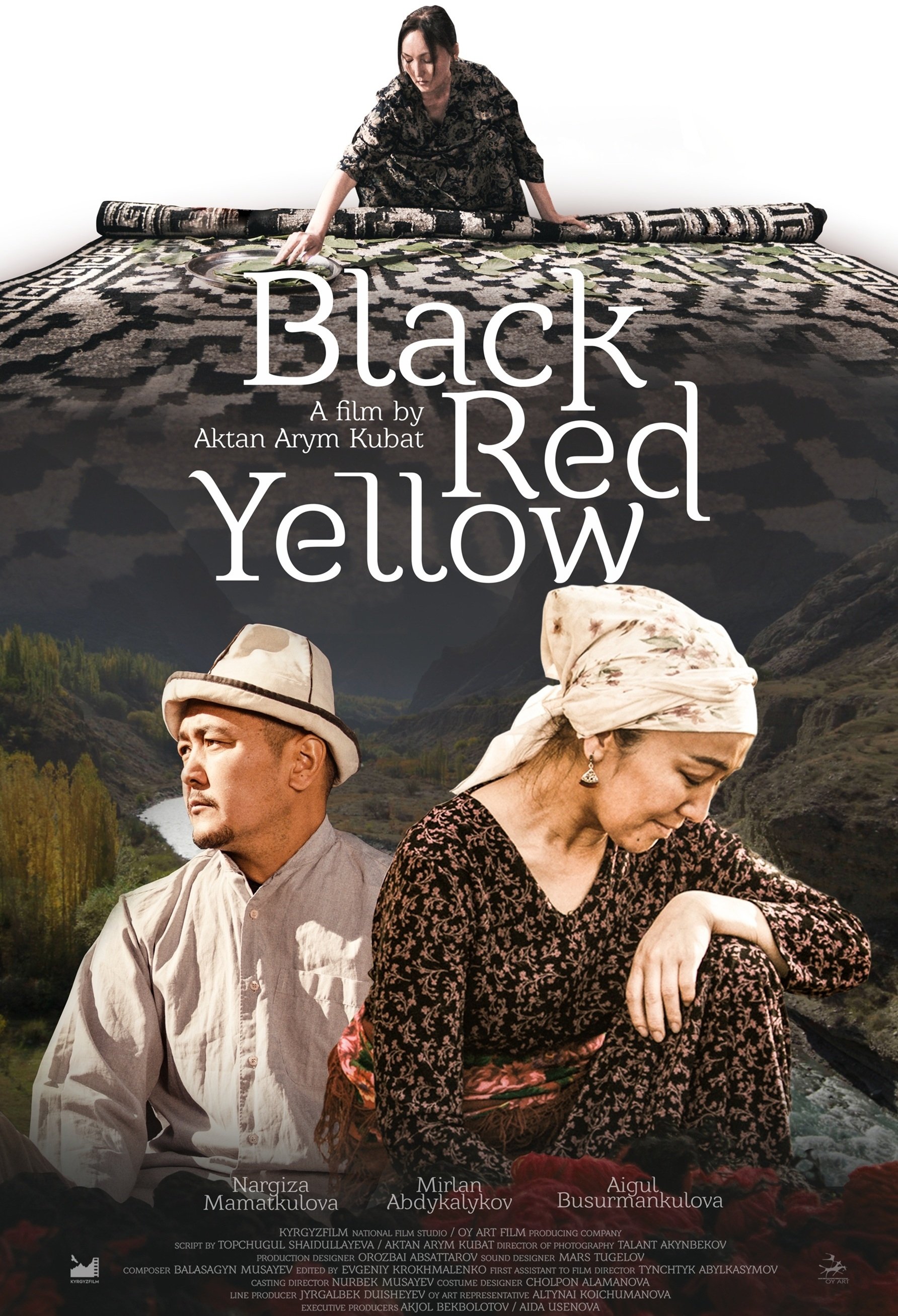 Black Red Yellow - Movie Poster Black Red Yellow - Movie Poster