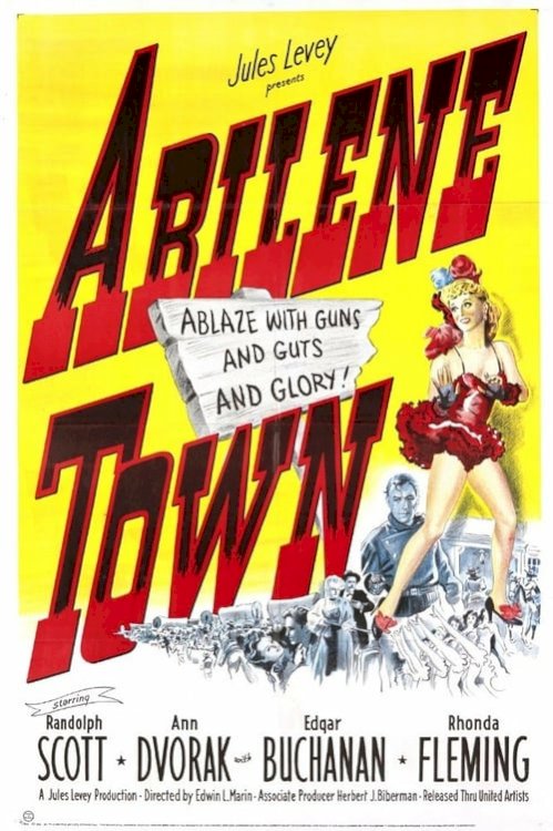 Abilene Town - Movie Poster Abilene Town - Movie Poster