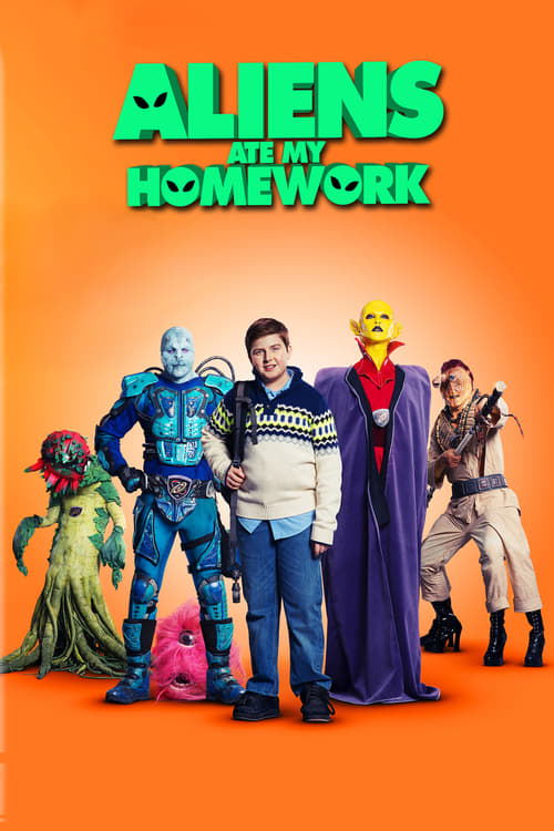 Aliens Ate My Homework - Movie Poster Aliens Ate My Homework - Movie Poster