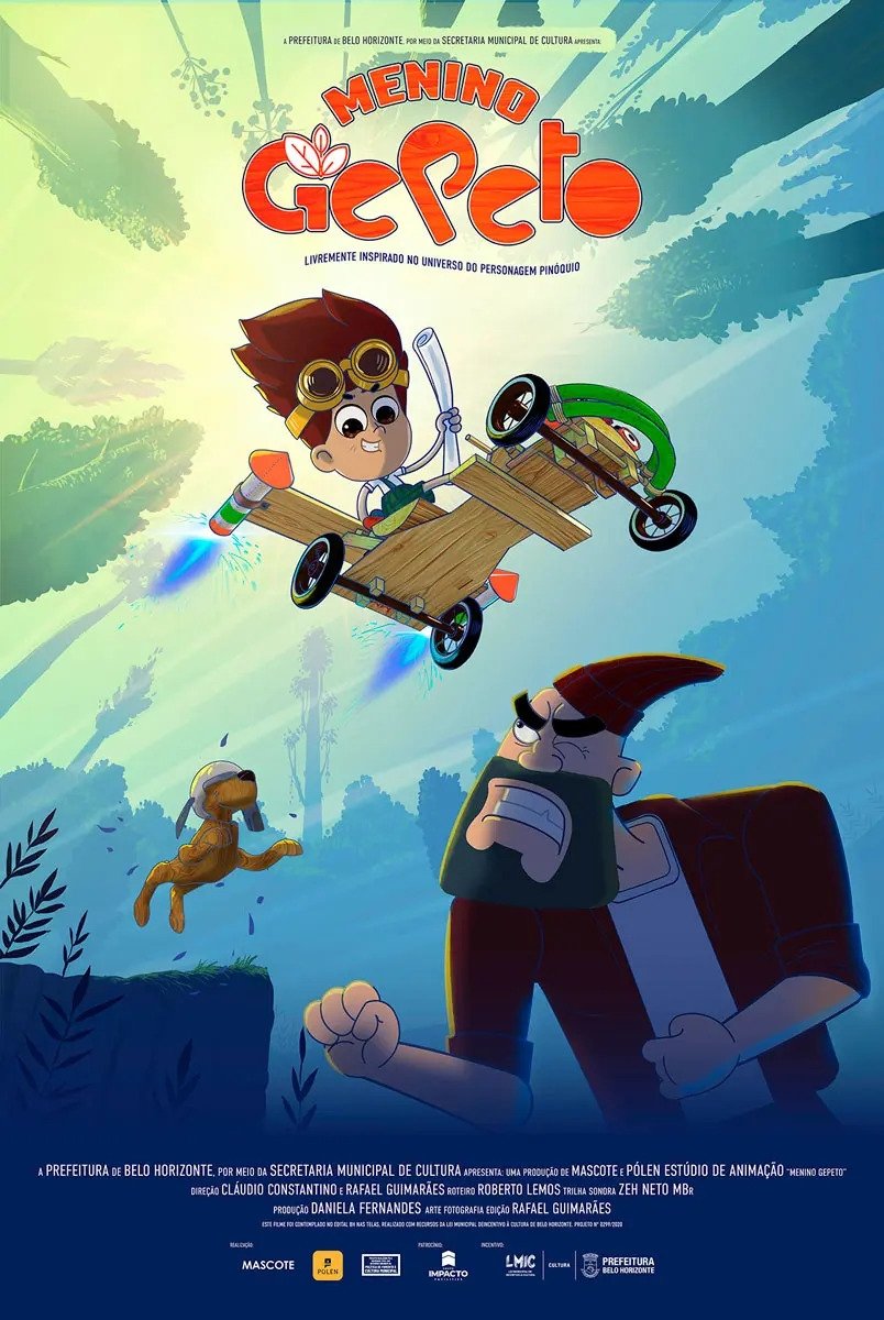 Menino Gepeto - Movie Poster Menino Gepeto - Movie Poster