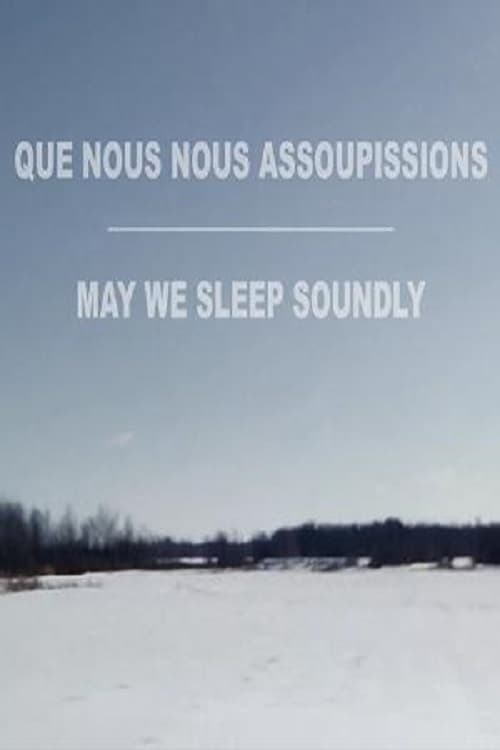 May We Sleep Soundly - Movie Poster May We Sleep Soundly - Movie Poster