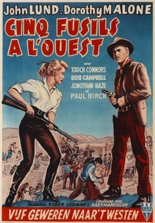 Five Guns West - Movie Poster