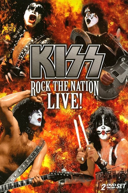 Kiss: Rock the Nation Live - Movie Poster Kiss: Rock the Nation Live - Movie Poster