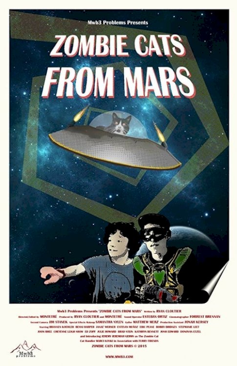Zombie Cats from Mars - Movie Poster Zombie Cats from Mars - Movie Poster