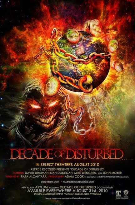 Decade of Disturbed - Movie Poster