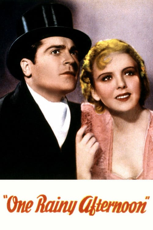 One Rainy Afternoon - Movie Poster One Rainy Afternoon - Movie Poster