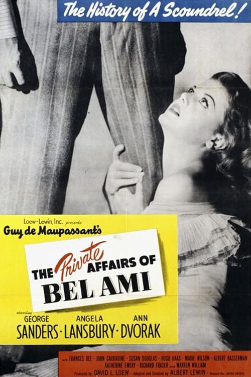 The Private Affairs of Bel Ami - Movie Poster The Private Affairs of Bel Ami - Movie Poster