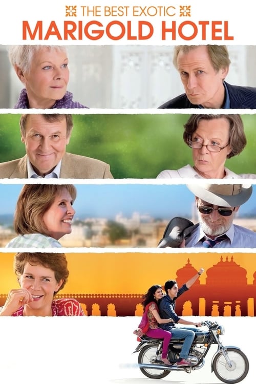 The Best Exotic Marigold Hotel - Movie Poster The Best Exotic Marigold Hotel - Movie Poster