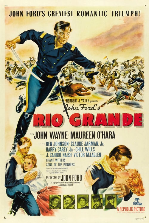 Rio Grande - Movie Poster Rio Grande - Movie Poster