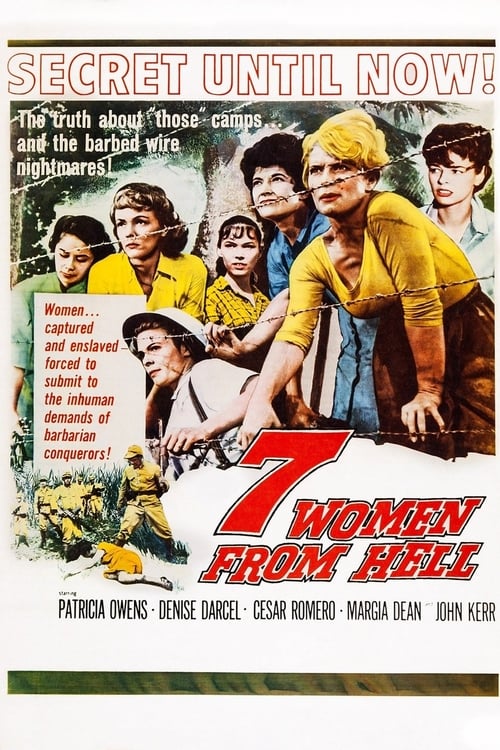 Seven Women from Hell - Movie Poster Seven Women from Hell - Movie Poster