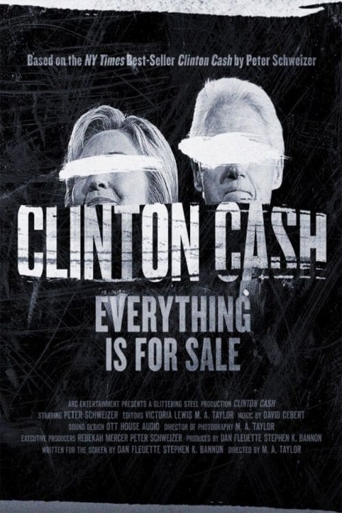 Clinton Cash - Movie Poster Clinton Cash - Movie Poster