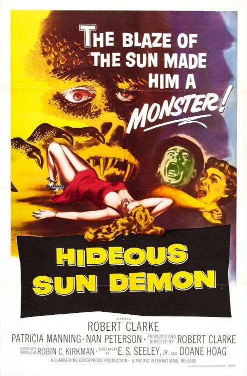 The Hideous Sun Demon - Movie Poster The Hideous Sun Demon - Movie Poster