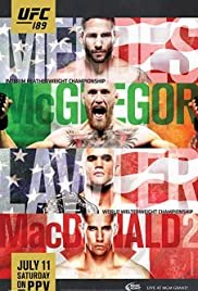 UFC 189: Mendes vs. McGregor - Movie Poster UFC 189: Mendes vs. McGregor - Movie Poster