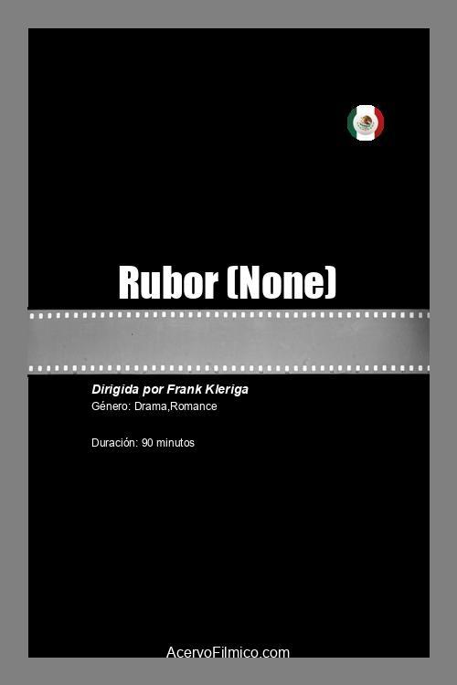 Rubor - Movie Poster Rubor - Movie Poster