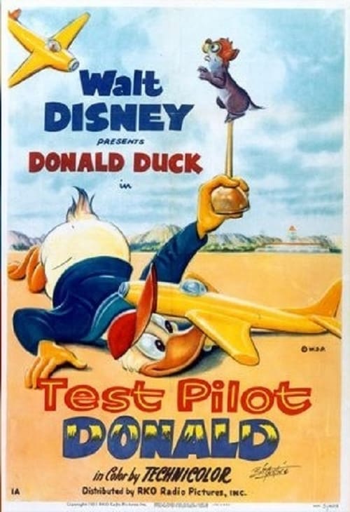 Test Pilot Donald - Movie Poster