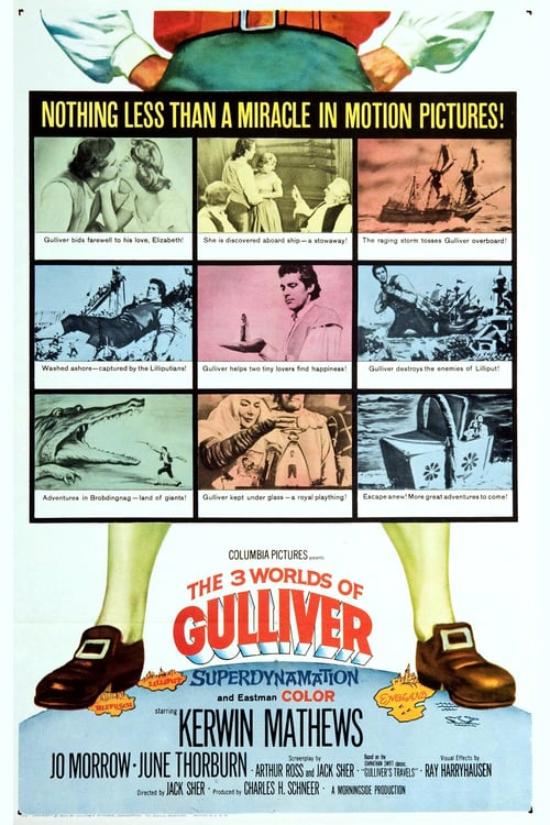 The 3 Worlds of Gulliver - Movie Poster
