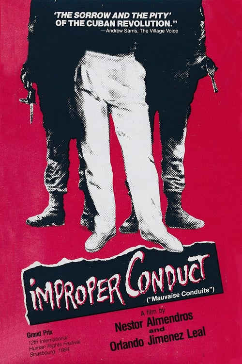 Improper Conduct - Movie Poster Improper Conduct - Movie Poster