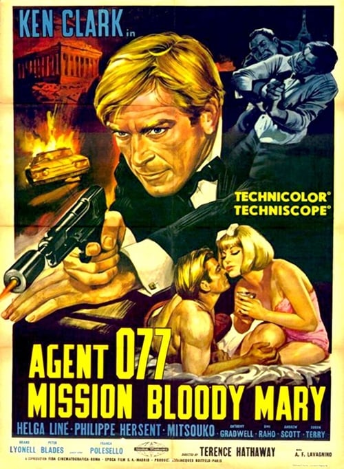 Mission Bloody Mary - Movie Poster Mission Bloody Mary - Movie Poster