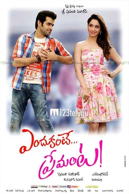 Endukante Premanta - Movie Poster Endukante Premanta - Movie Poster