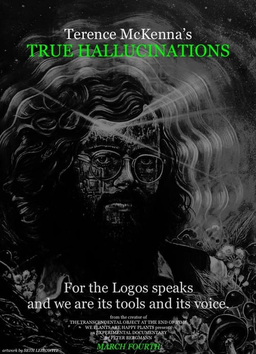Terence McKenna's True Hallucinations - Movie Poster Terence McKenna's True Hallucinations - Movie Poster