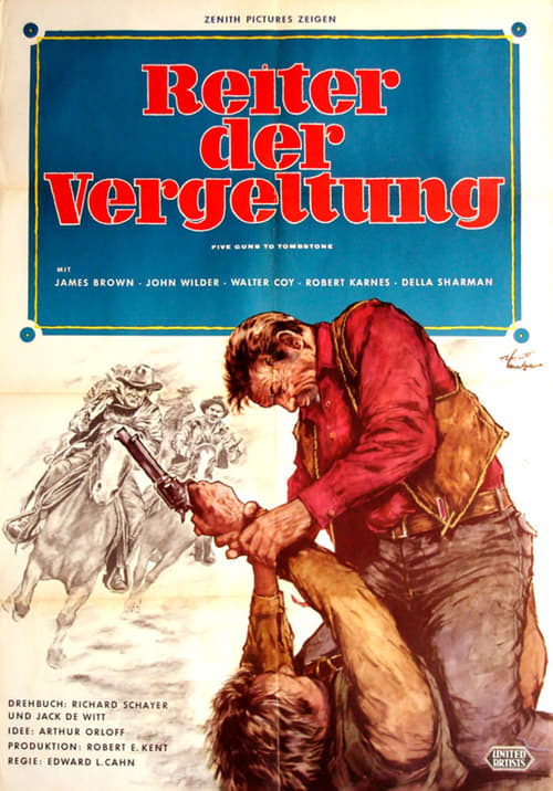 Five Guns to Tombstone - Movie Poster Five Guns to Tombstone - Movie Poster