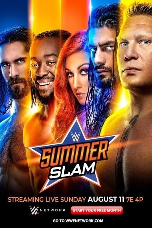 WWE SummerSlam 2019 - Movie Poster WWE SummerSlam 2019 - Movie Poster