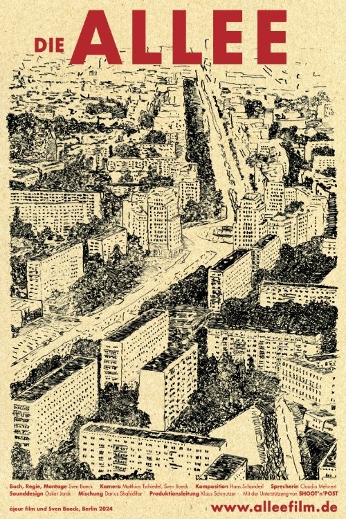 Die Allee - Movie Poster Die Allee - Movie Poster