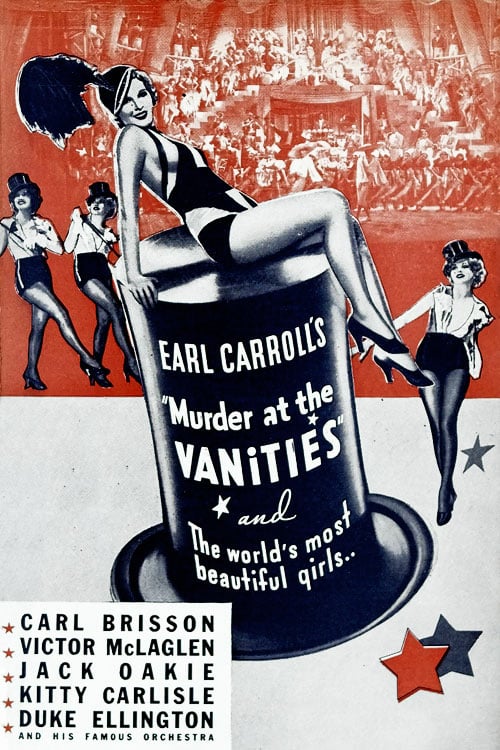 Murder at the Vanities - Movie Poster Murder at the Vanities - Movie Poster