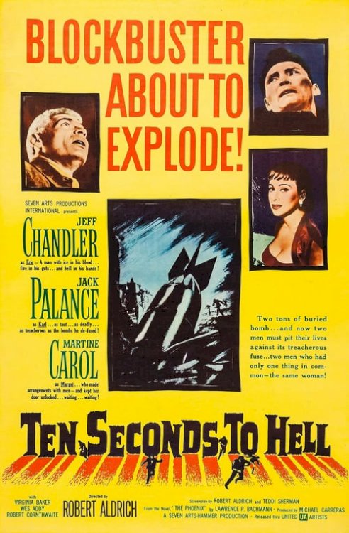 Ten Seconds to Hell - Movie Poster Ten Seconds to Hell - Movie Poster