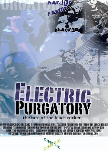 Electric Purgatory: The Fate of the Black Rocker - Movie Poster Electric Purgatory: The Fate of the Black Rocker - Movie Poster