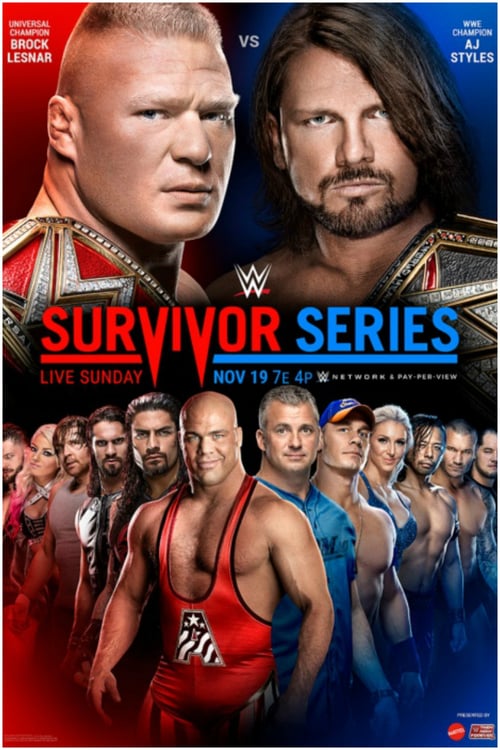 WWE Survivor Series 2017 - Movie Poster WWE Survivor Series 2017 - Movie Poster